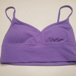 Lululemon Athletica Lilac Purple Align Sweetheart Bra